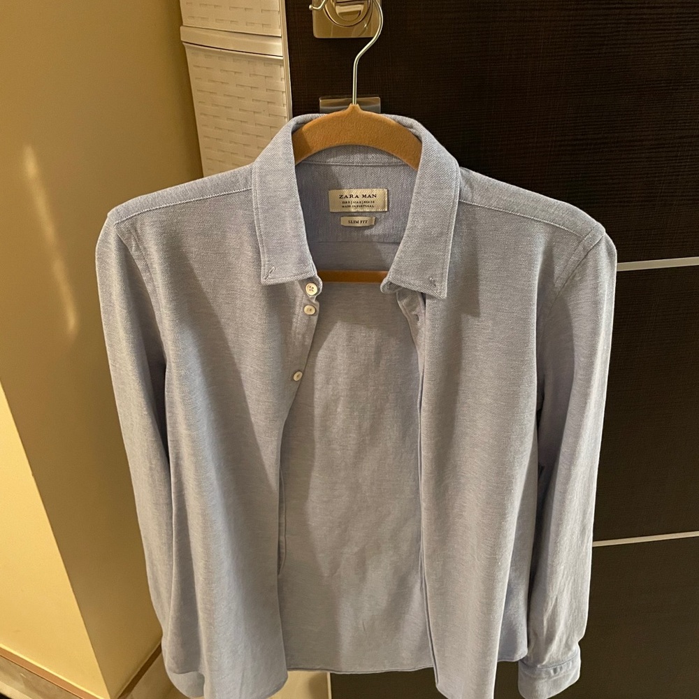 Zara blue causal shirt